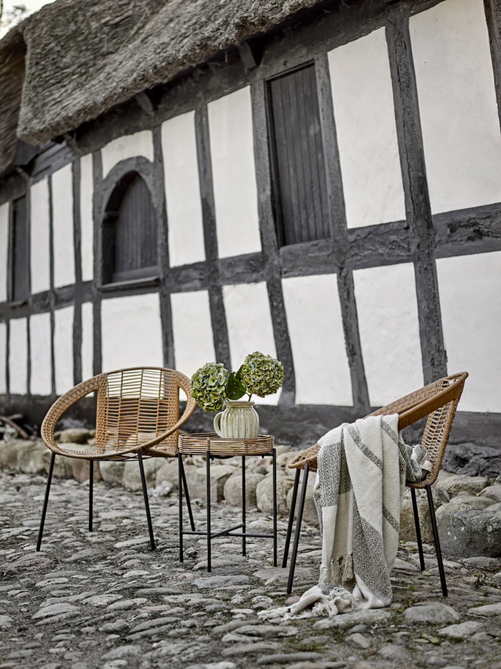 Zestaw wypoczynkowy 'Dudine' - naturalny/rattan