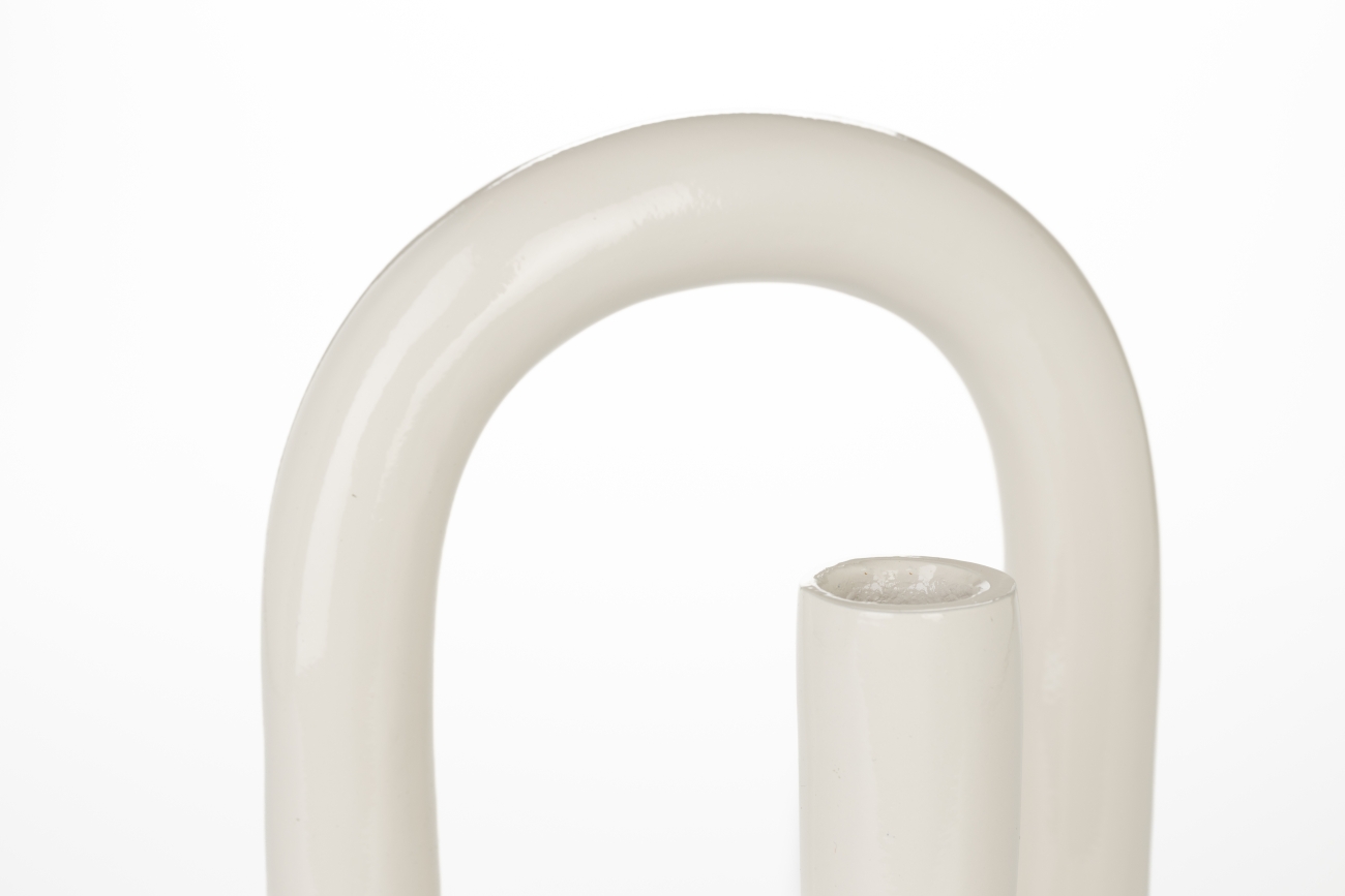 Świecznik 'Tubo' - Beżowy L