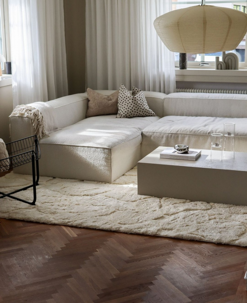 Dywan 'Ada' 120x180cm - Biały