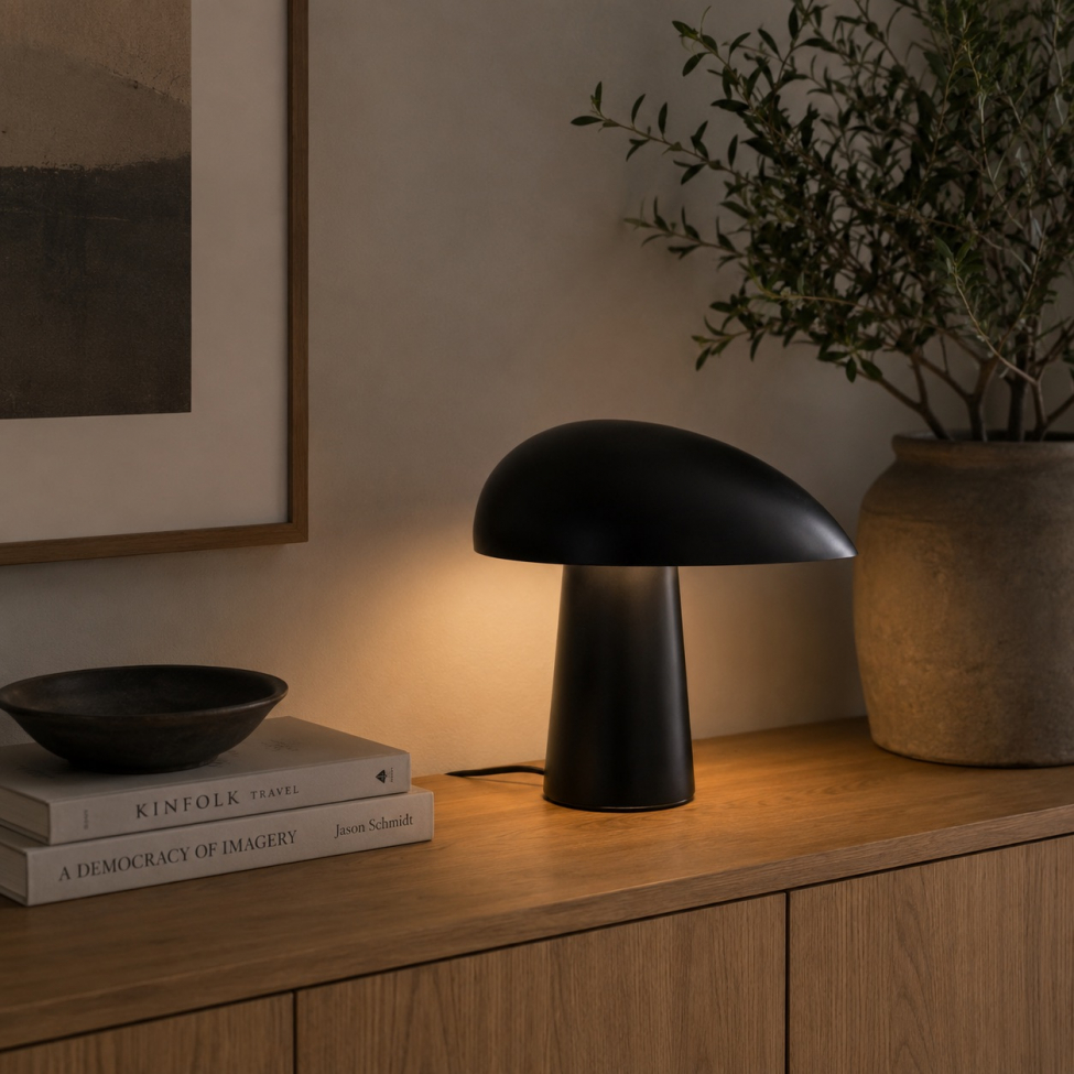 Lampa 'Karlskrona' - Czarny