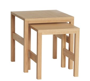 Stolik boczny 'Puzzle' 2 części - Natura