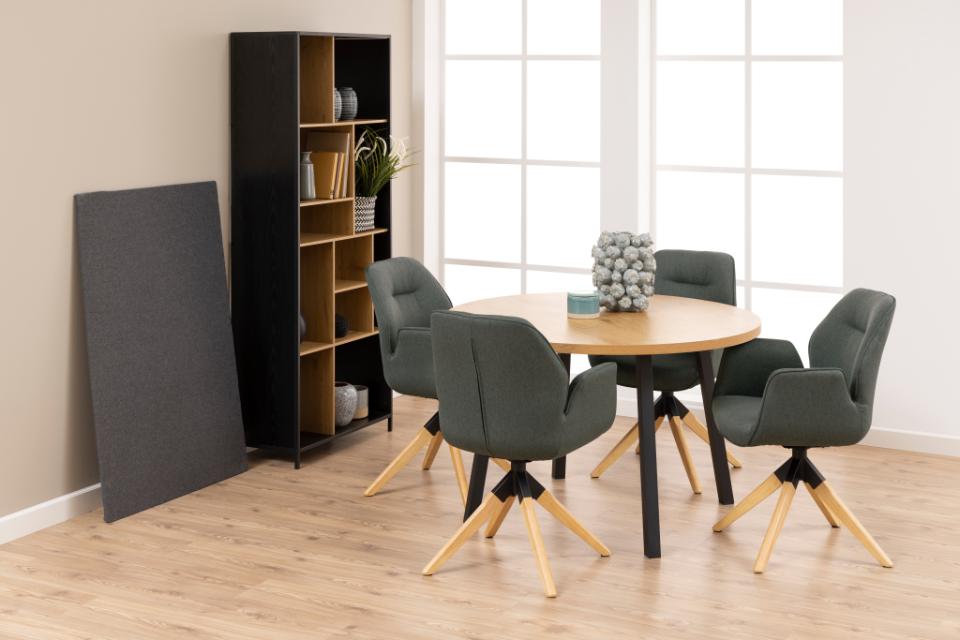 Krzesło 'Bjuv' - Ciemnoszare