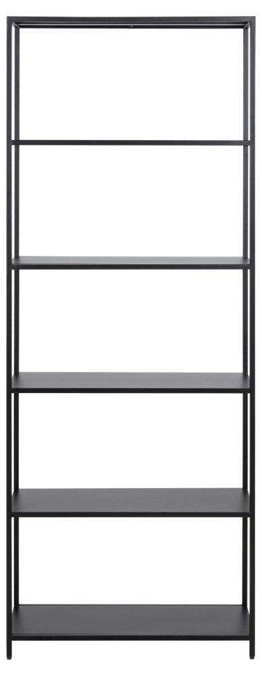 Regał 'Newcastle' 185cm - Czarny