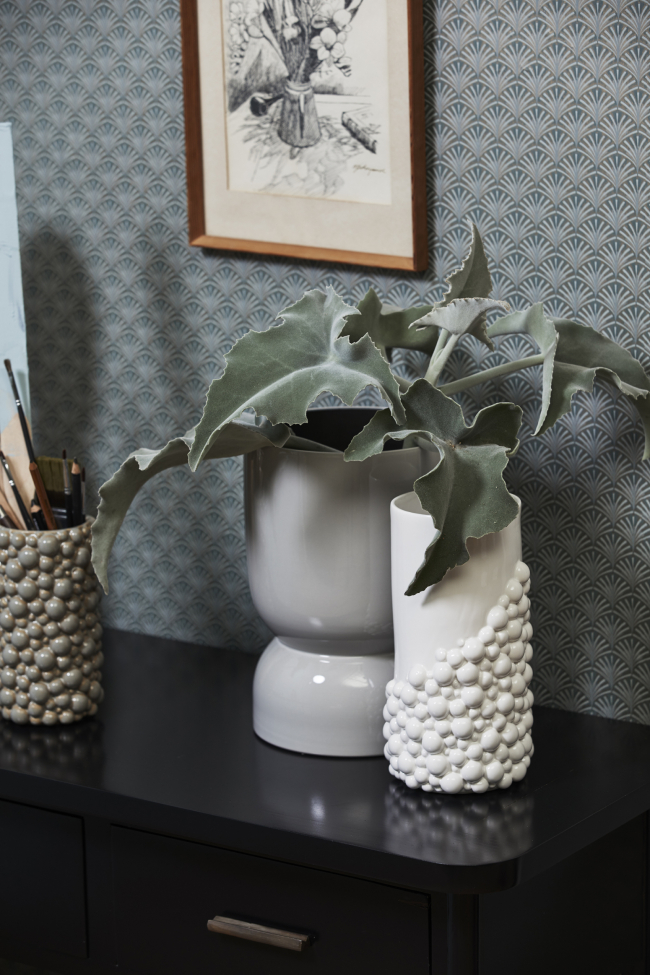 Wazon 'NAXOS' L - Biały