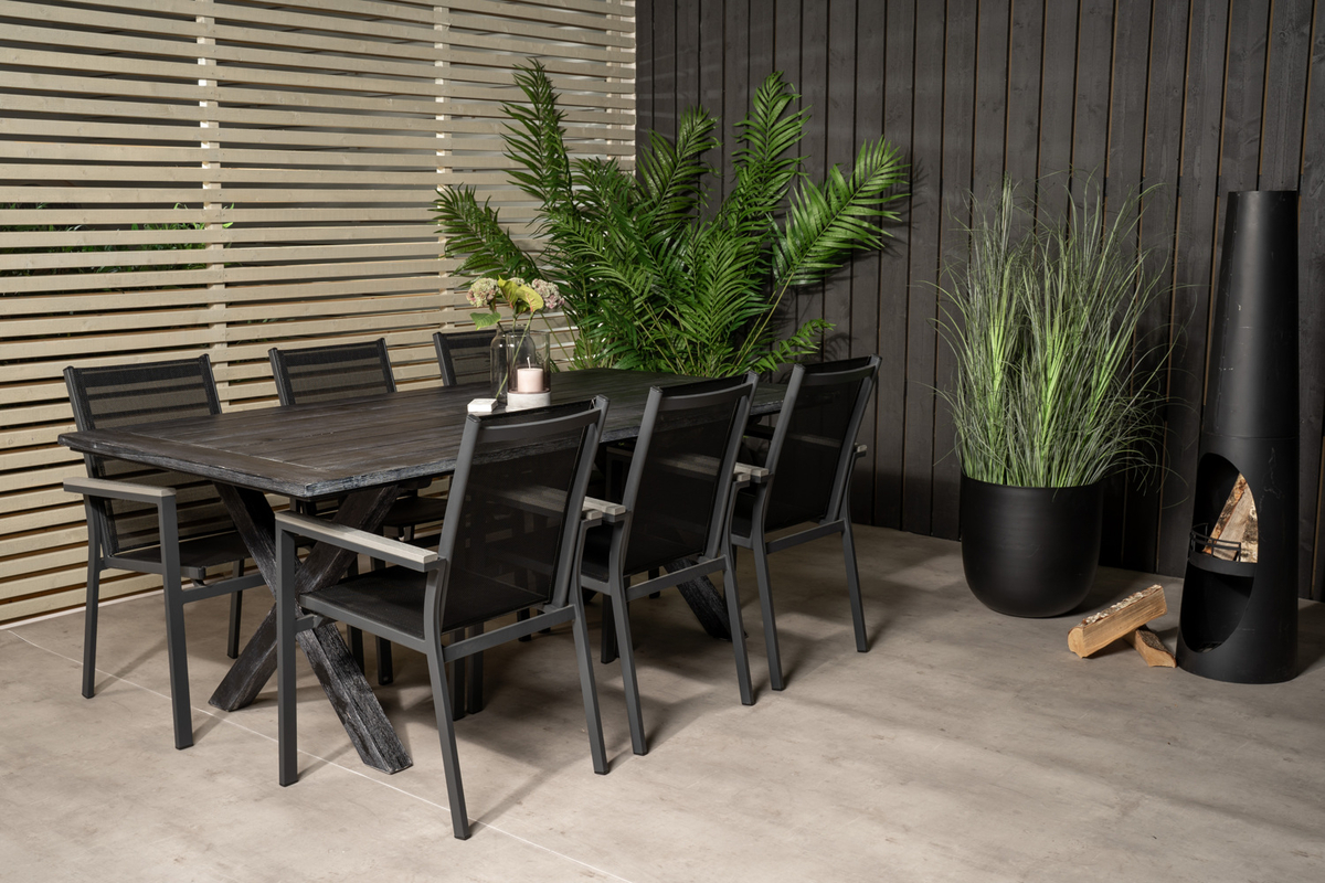 Krzesło 'Ytterhogdal' - Czarny