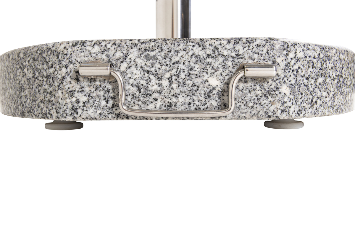 Kamień do parasola 'Falkenberg' Okrągły - Szary