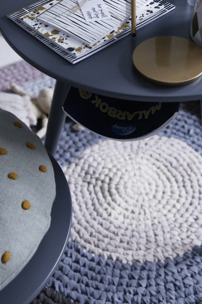 Stolik kawowy 'Copenhagen' 2 części - Szary