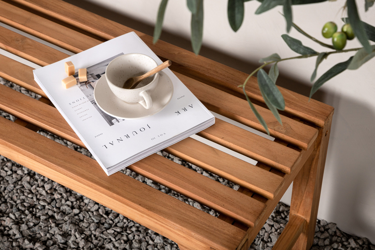 Ławka 'Sandkullen' - Naturalna