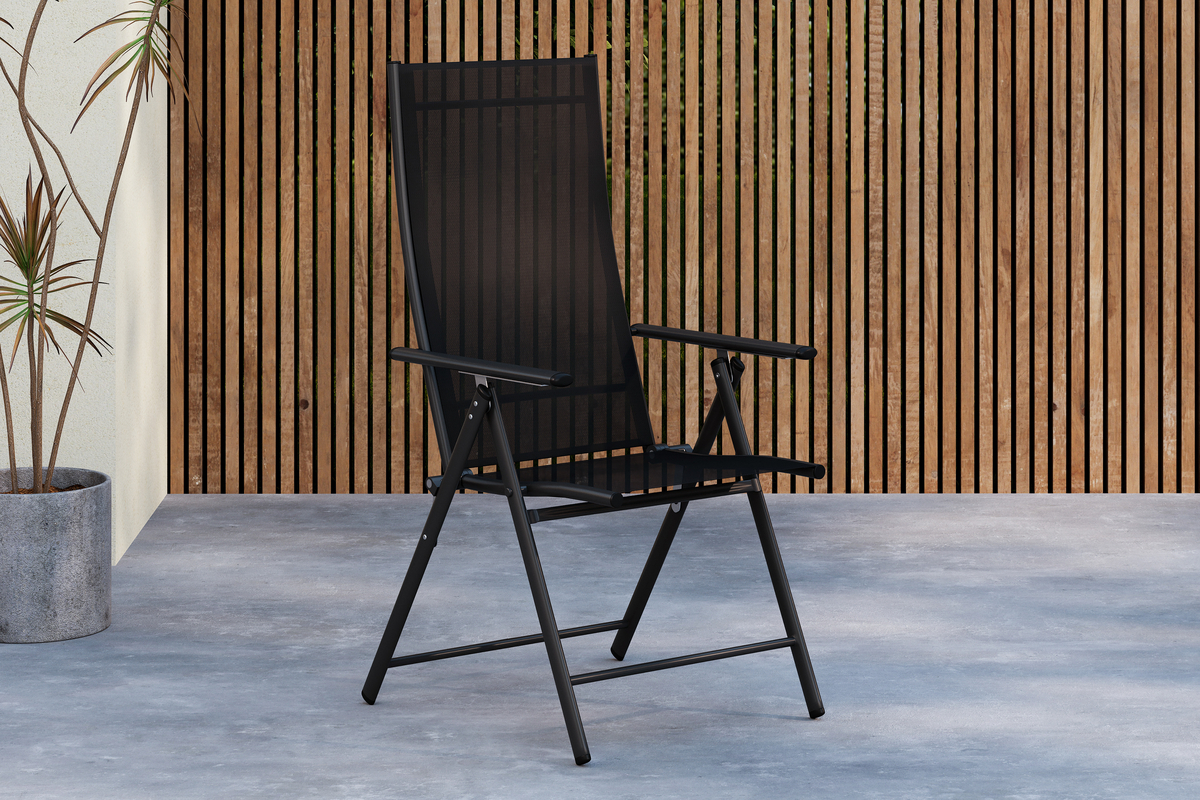 Krzesło 'Levanzo' - Czarny