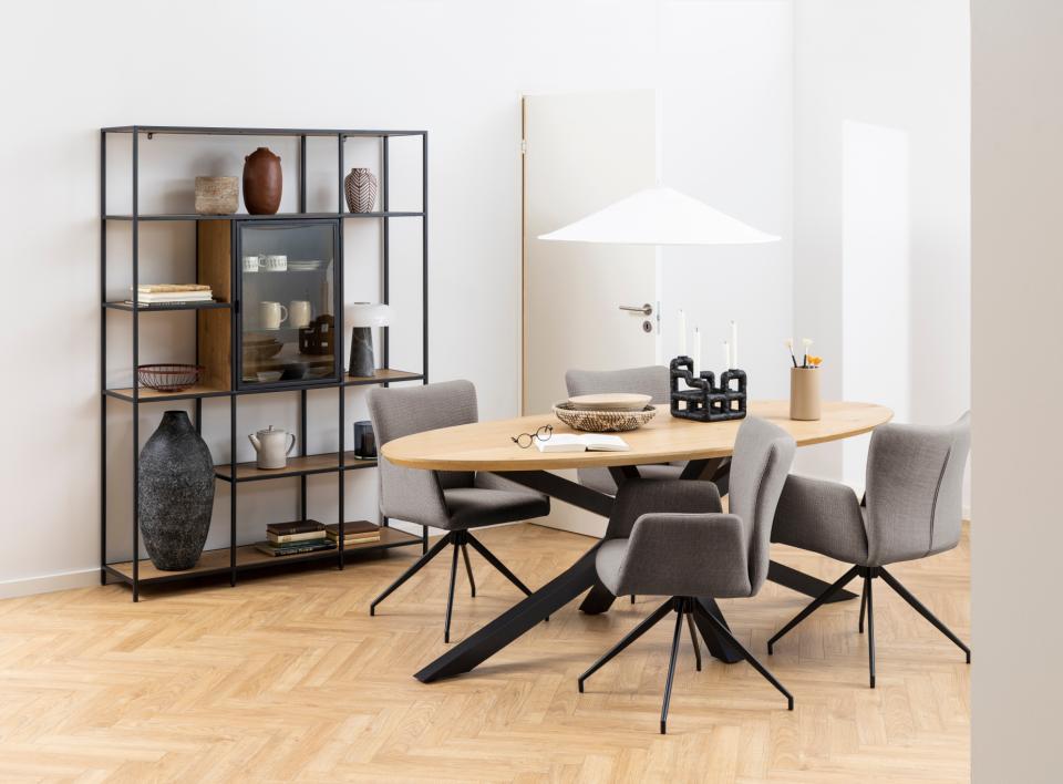 Krzesło 'Växjö' - Jasnoszare