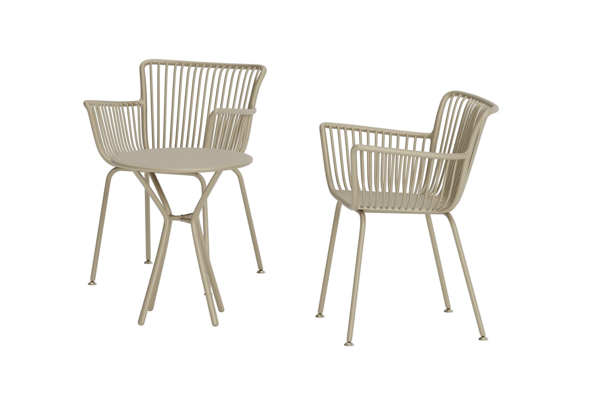 Zestaw kawowy 'Sifnos' – beżowy