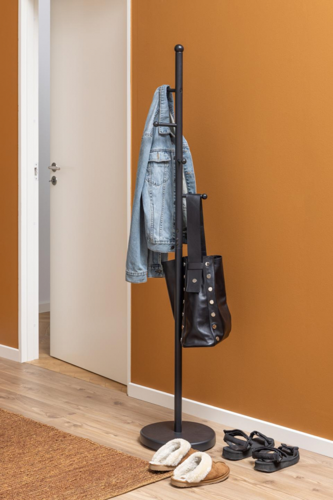 Wieszak na ubrania 'Ljusdal' 32cm - Czarny