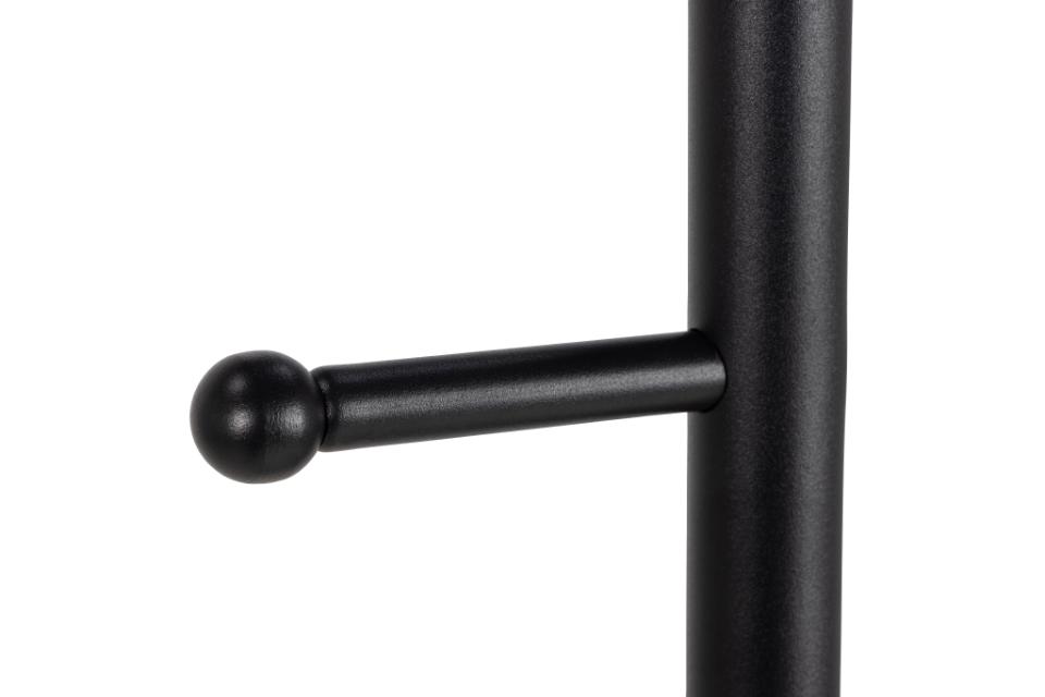 Wieszak na ubrania 'Ljusdal' 32cm - Czarny