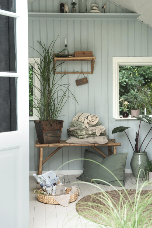 Stół ogrodowy 'Bambu' - Naturalny