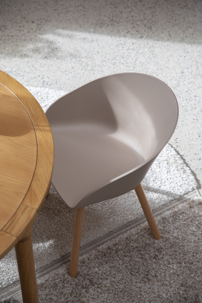 Fotel 'Void' - Naturalny/Beżowy