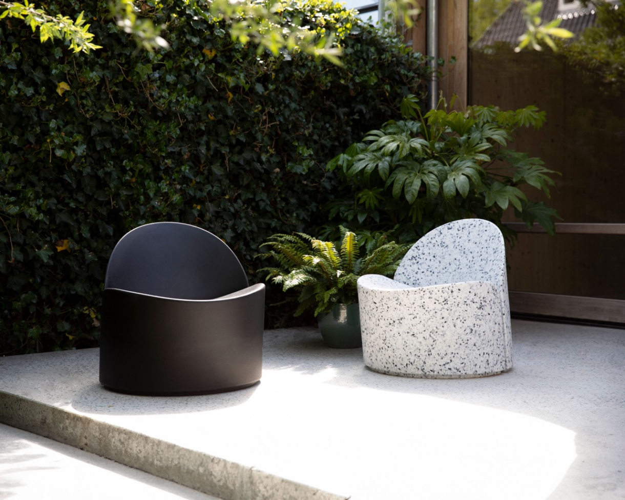 Krzesło 'Bloom' - Czarny