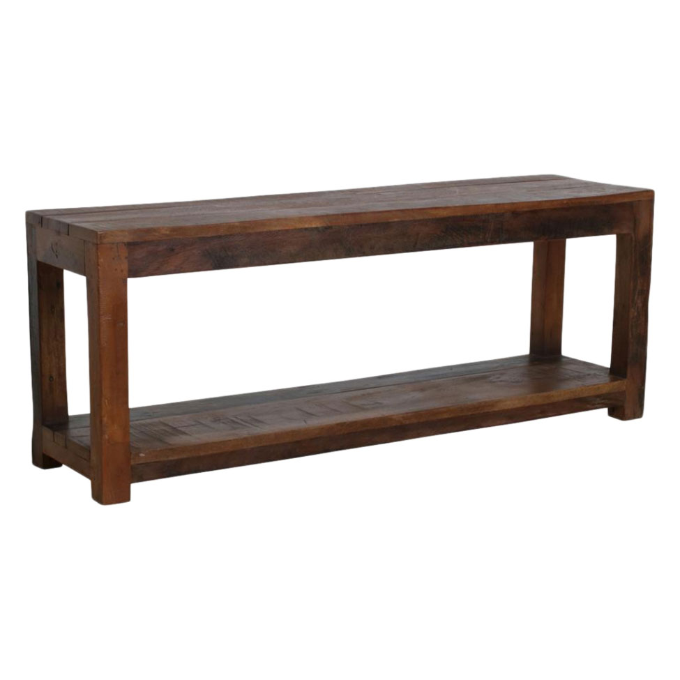 Ławka 'Factory' - Brązowy