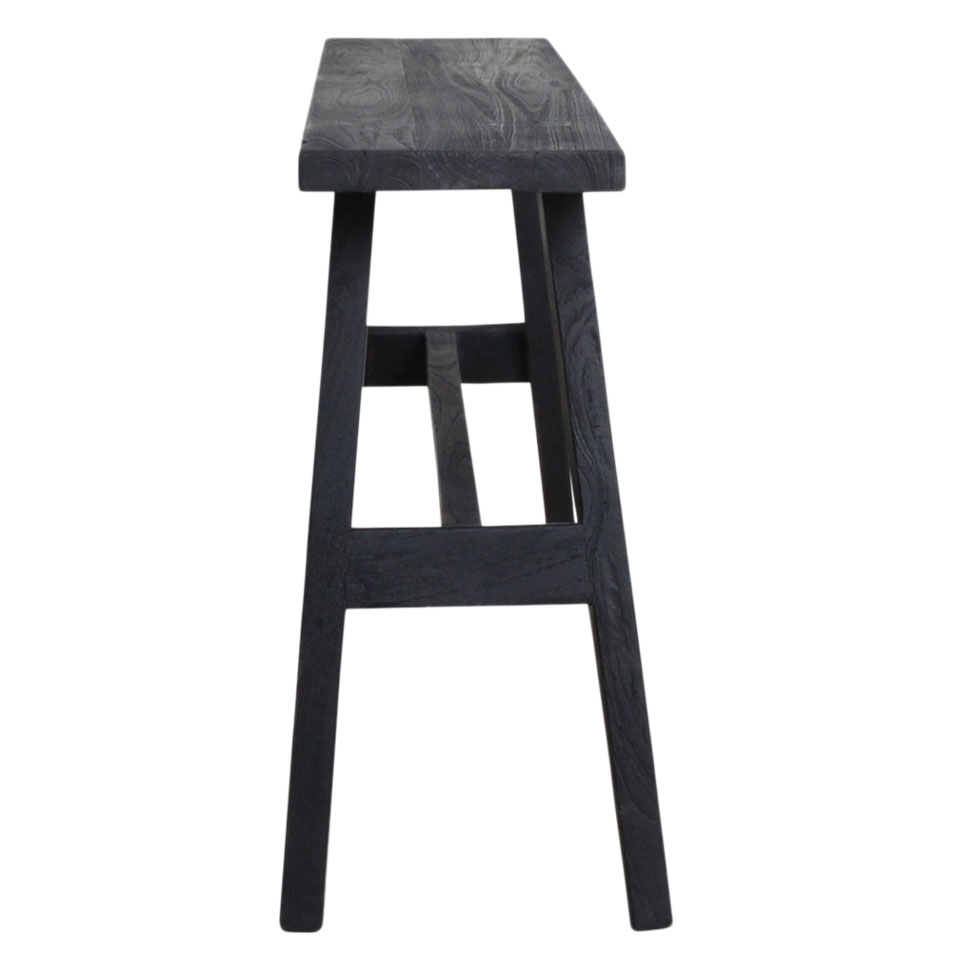 Ławka 'Hållplats' L - Czarny