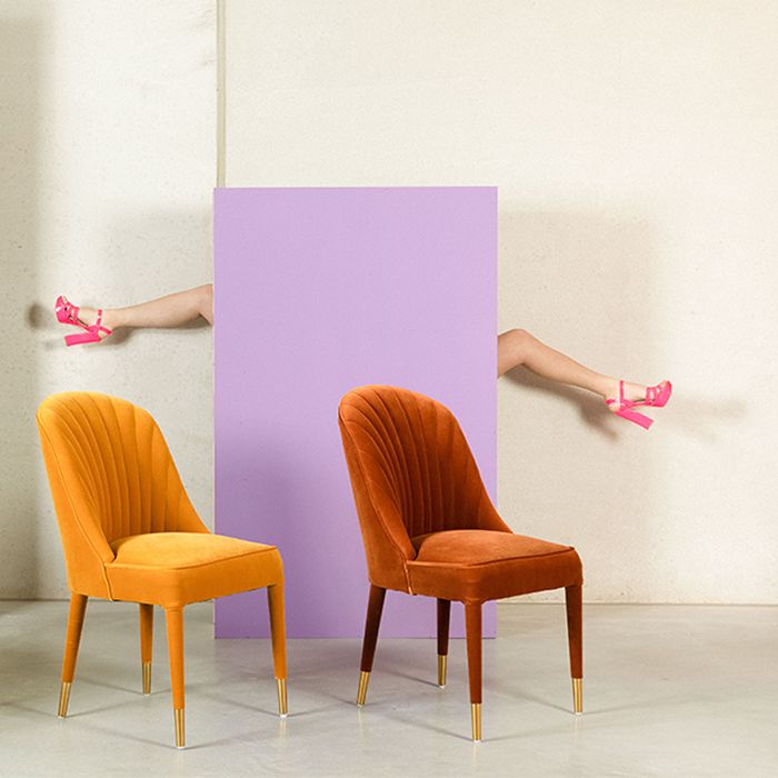 Krzesło 'Give me more' - Czerwone