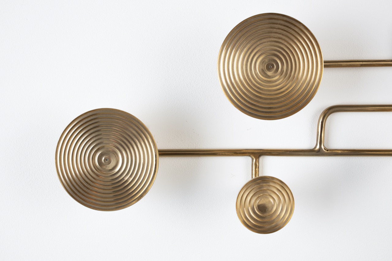 Haczyki ścienne 'Hypnotising' - Złoty