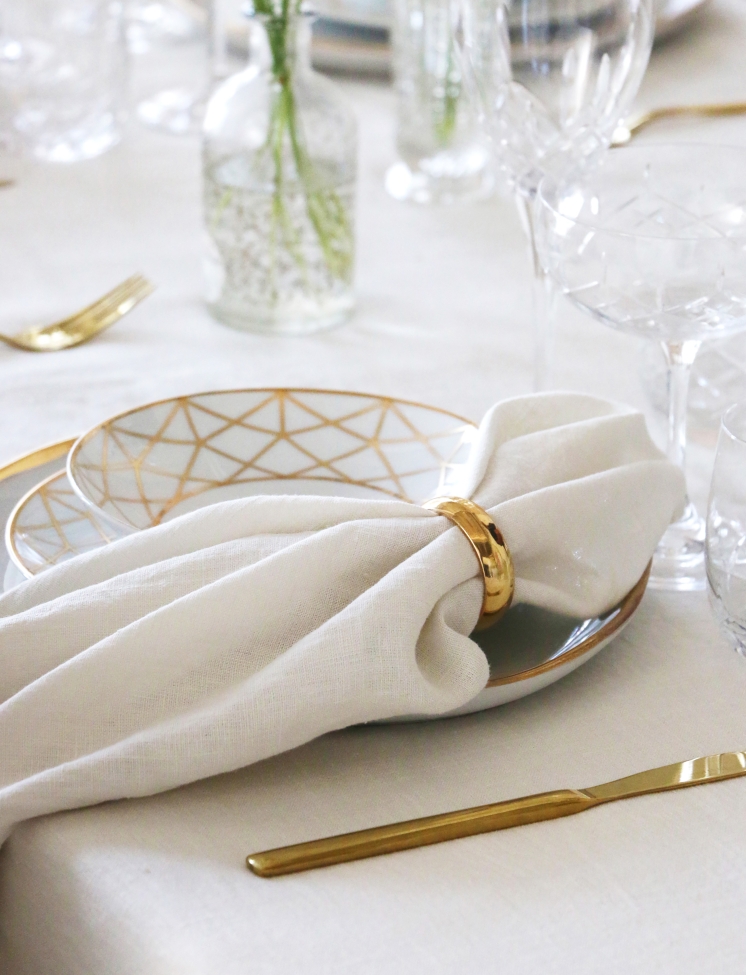 4-pak Serwetka 'Sunshine' 45x45 - Beżowy