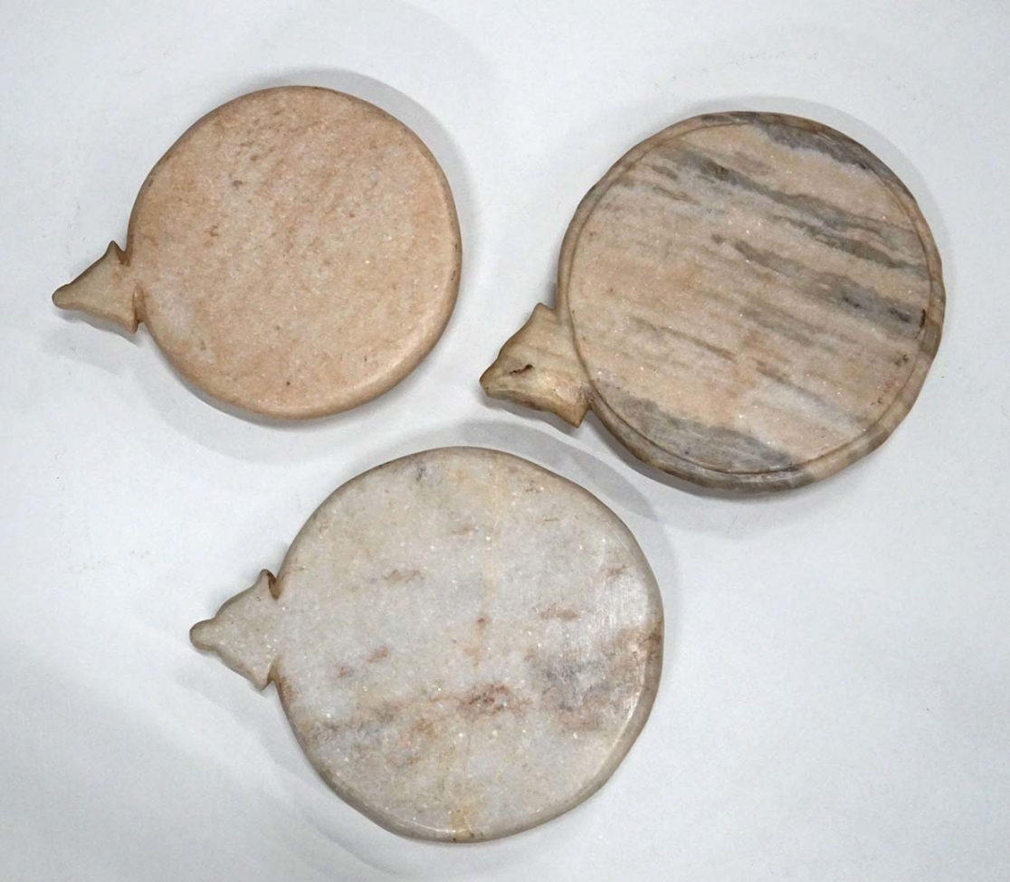 Marmurowa taca 'Will' - Okrągła