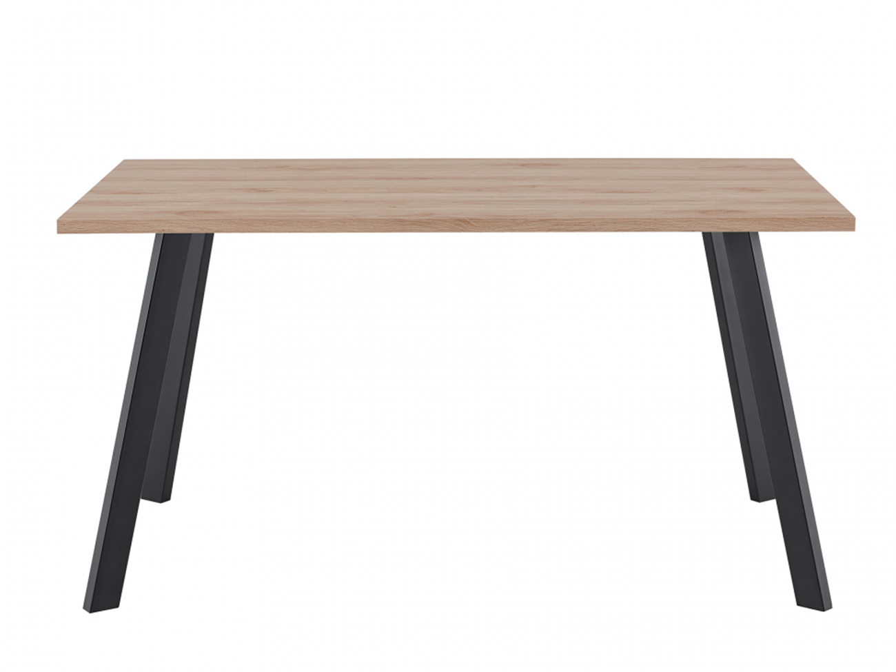Stół jadalny 'Klassisk' 140x80cm - Czarny/Dąb