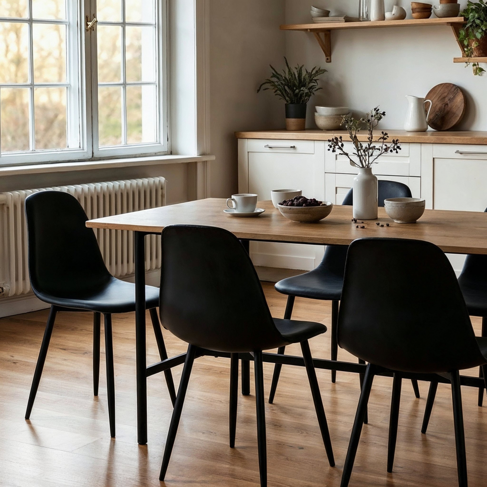 Krzesło 'Forma' - Czarny