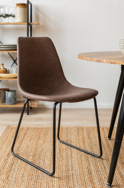 Krzesło 'Retro' - Brązowy