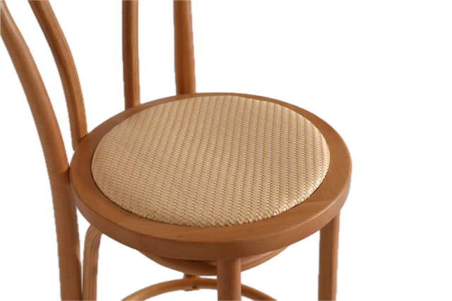 Hoker 'Bistro' - Naturalny/Rattan