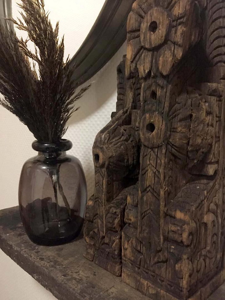 Wazon szklany 'Shape' - Szary