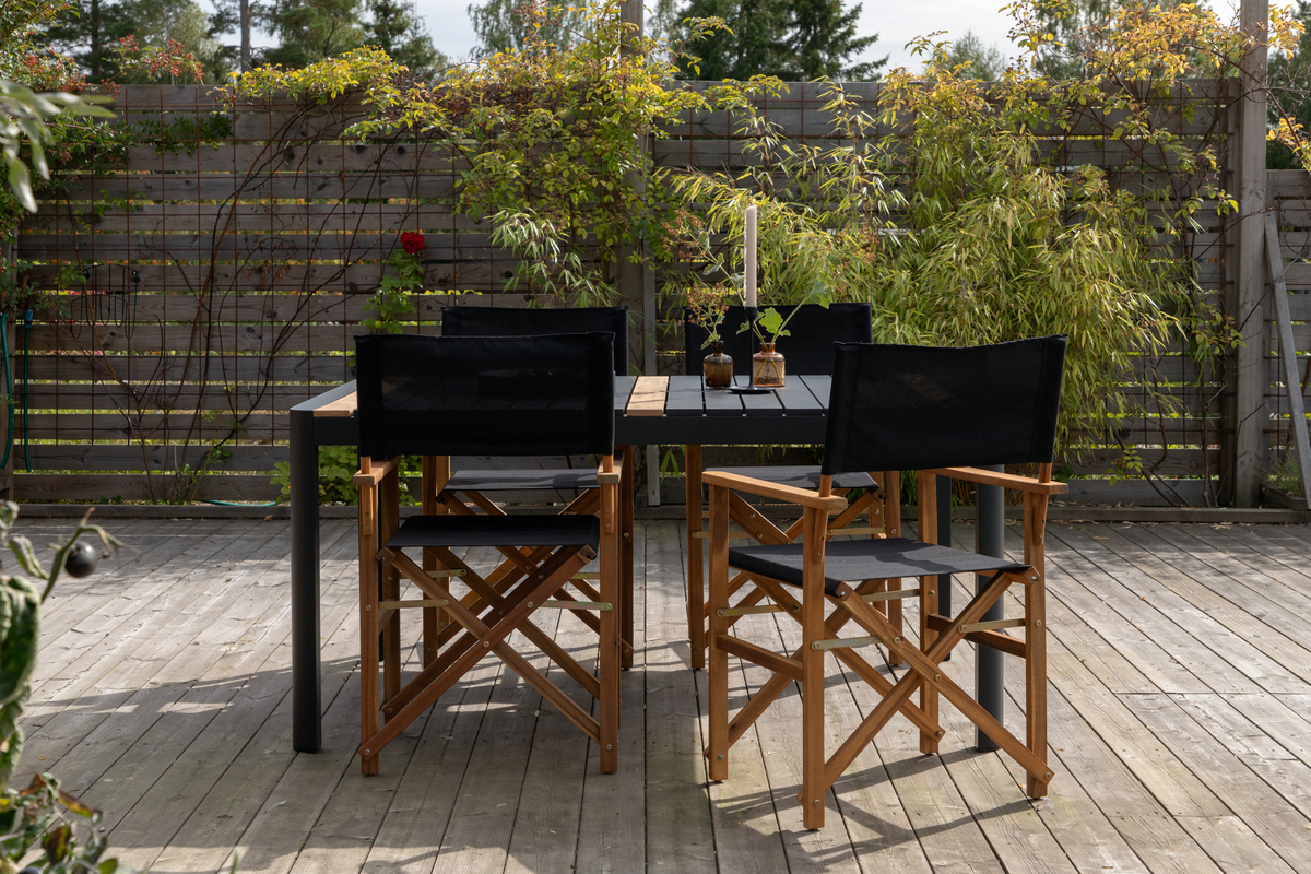 Zestaw jadalny 'Jönköping' - Czarny