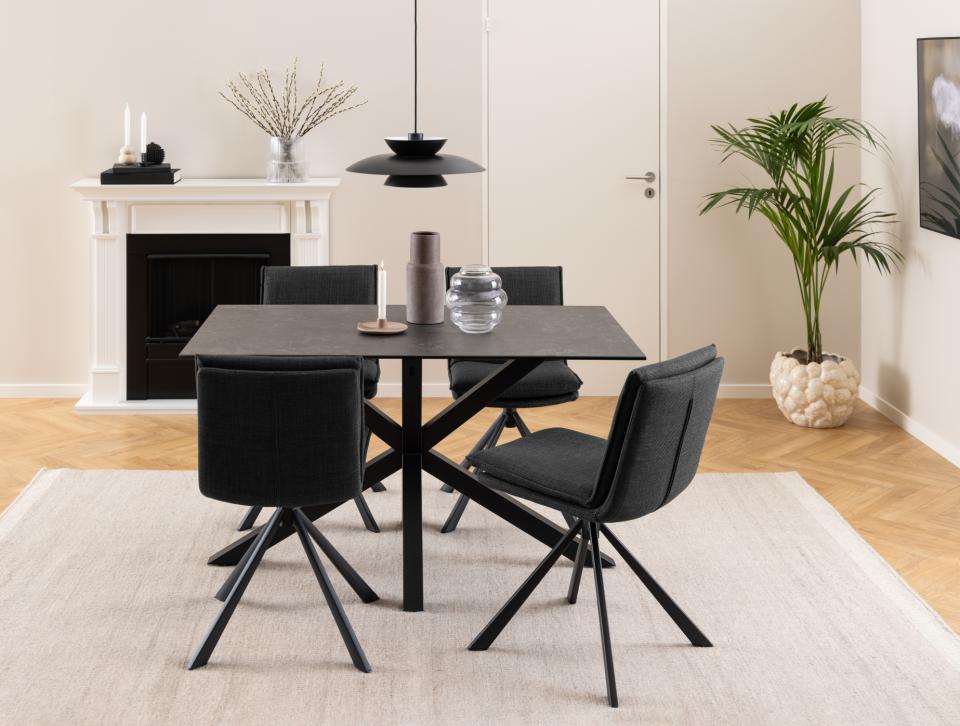 Stół 'Heaven' 135x80cm - Czarny