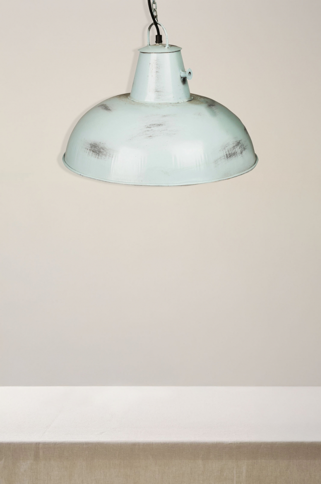 Lampa vintage - Miętowy