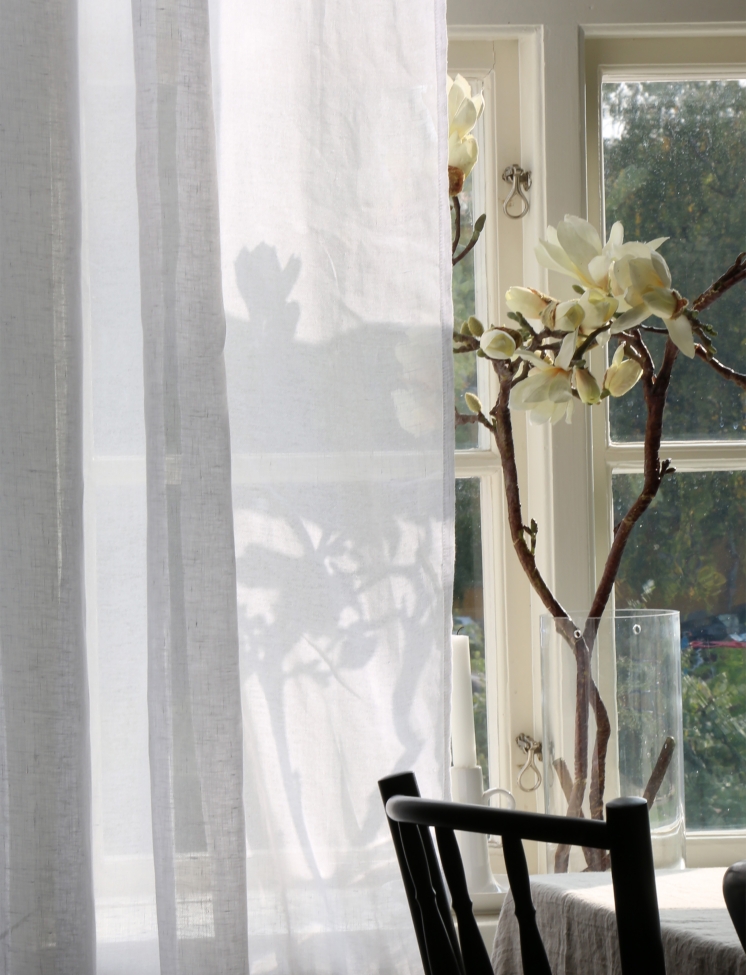 Firanka 'Skylight' 140x290 - Kość słoniowa