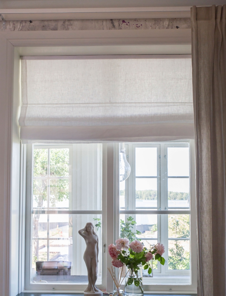 Firanka 'Sunday' 160x180 - Szary