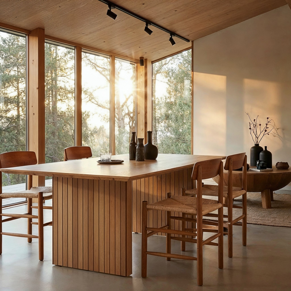 Krzesło 'Alfors' - Naturalne