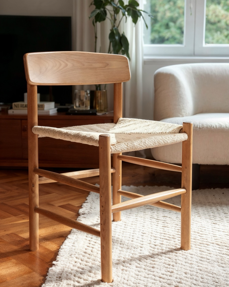 Krzesło 'Alfors' - Naturalne