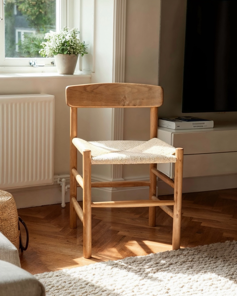 Krzesło 'Alfors' - Naturalne