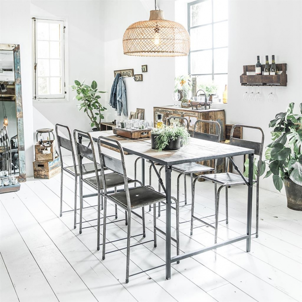 Lampa sufitowa 'Maze' L - Naturalna