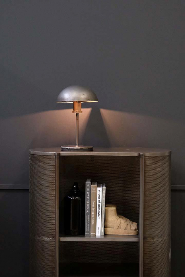 Lampa stołowa 'Winslet' - Szary