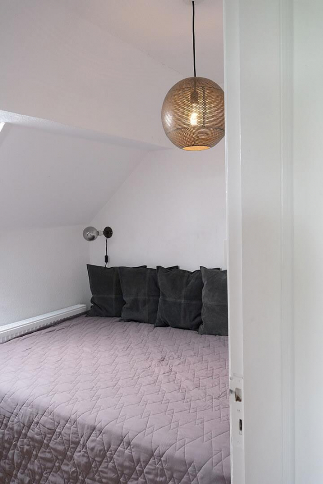 Lampa stołowa 'Leonardo' S - Szary