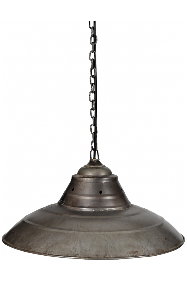 Lampa przemysłowa 'Gemini' - Żelazo/Szary