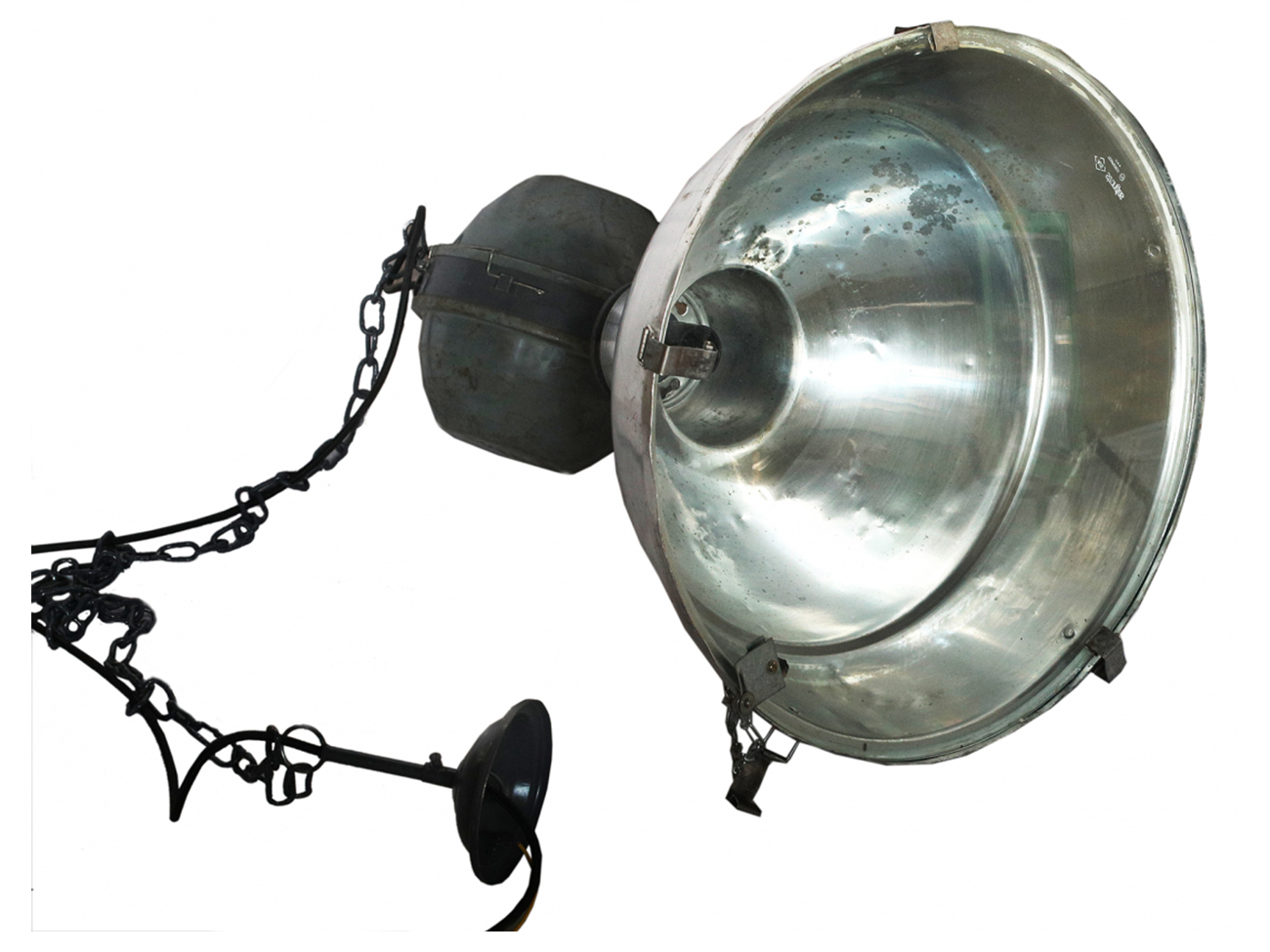 Lampa sufitowa 'Vintage Remake' - Srebrna