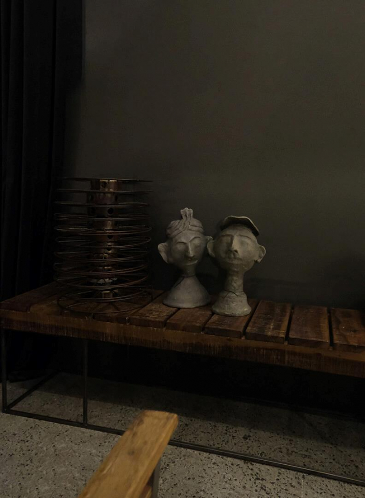 Rzeźba 'Sharam' - Twarz mężczyzny