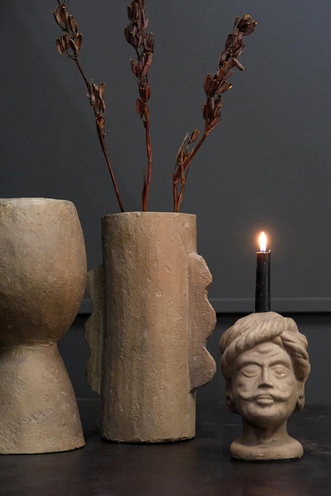 Wazon 'Baxter' - Szary