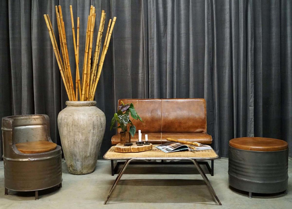 Sofa 'Helen' - Brązowa