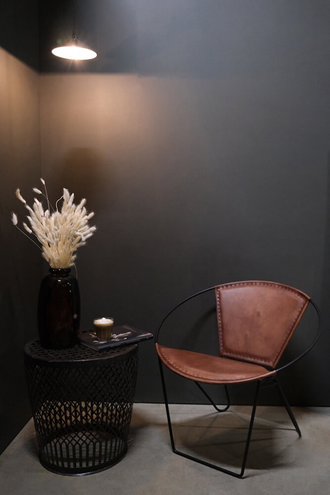 Fotel 'Dalton' - Brązowy