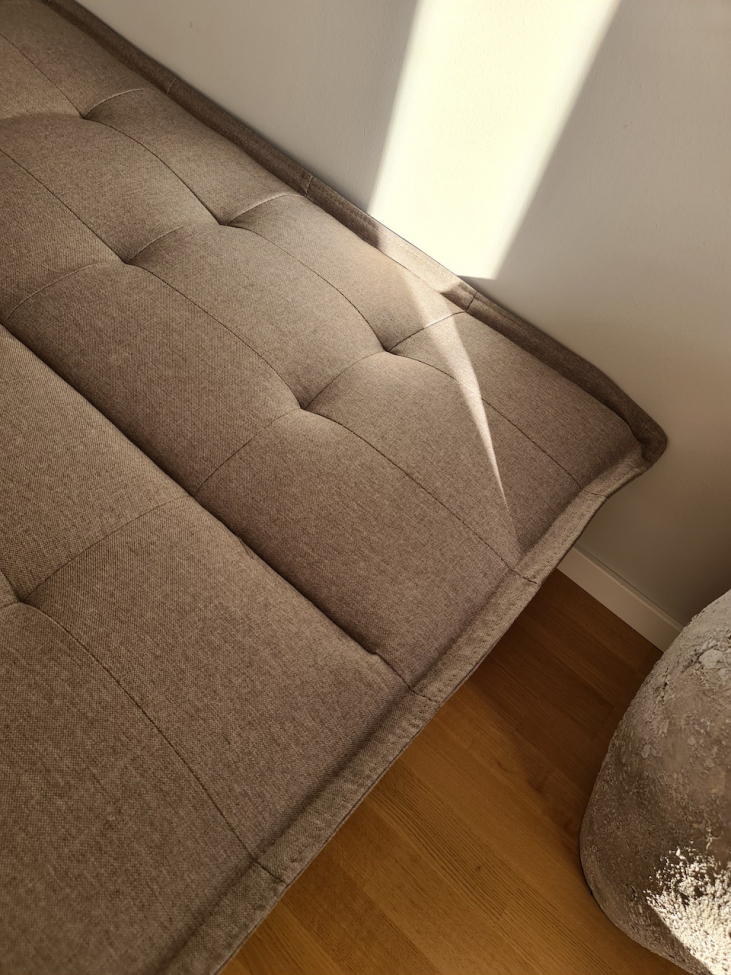 Sofa z funkcją spania 'Eukalyptus' - Beżowy