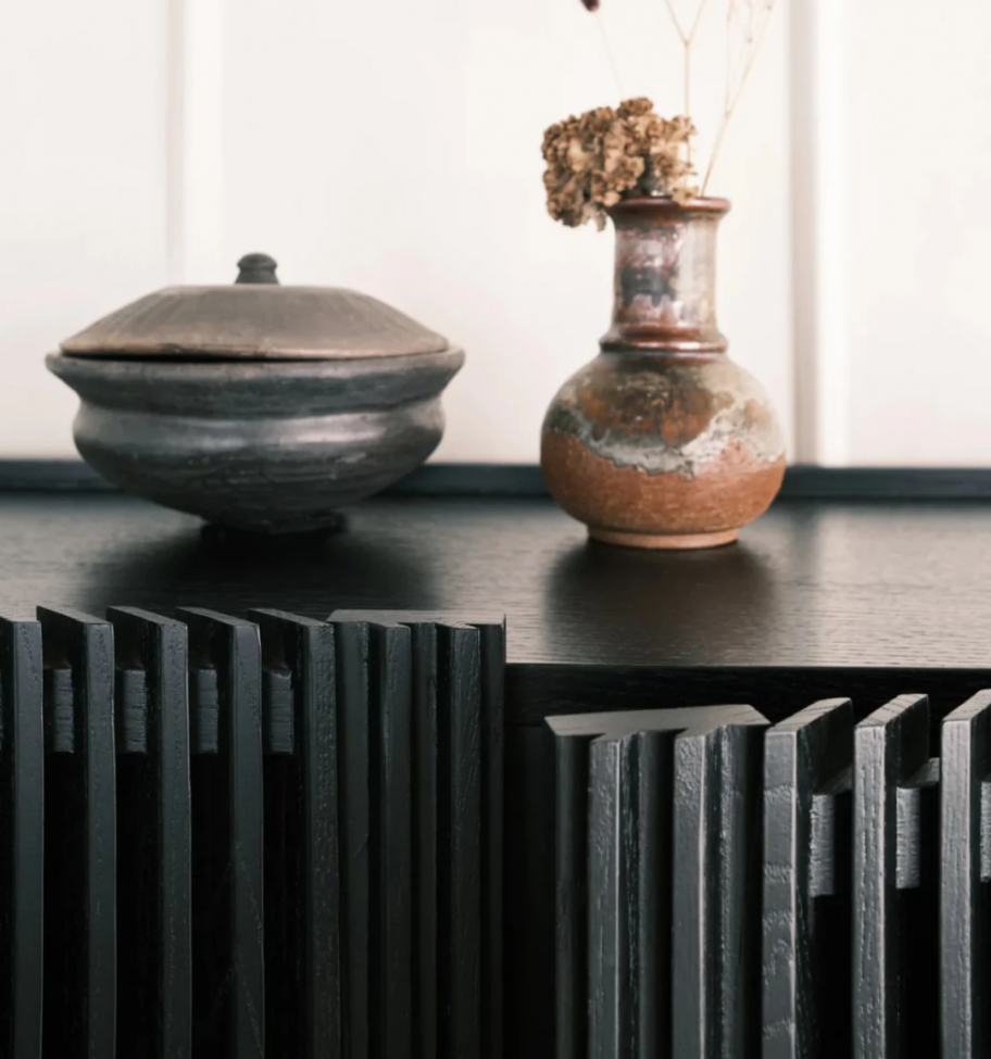 Stolik boczny 'Louvre' - Czarny